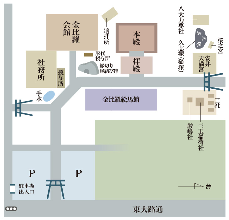 境内案内図